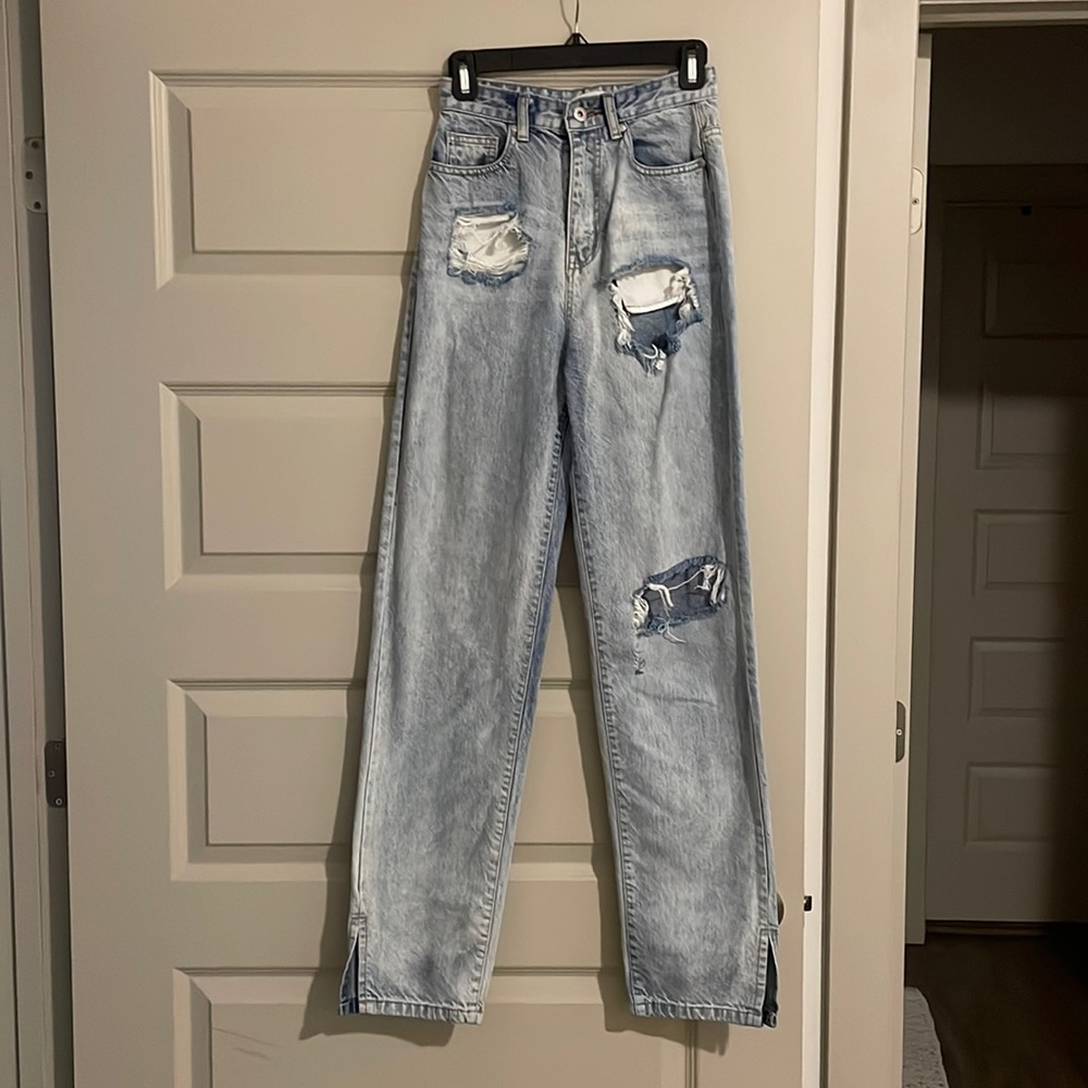 Blue denim